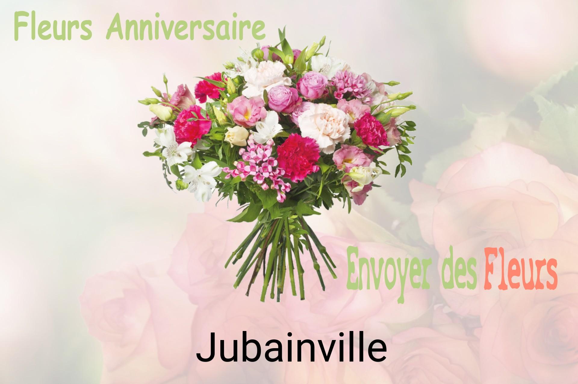 Bouquet de fleurs d’anniversaire livré à Jubainville